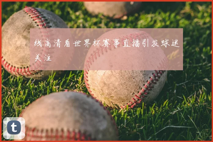 线高清看世界杯赛事直播引发球迷关注
